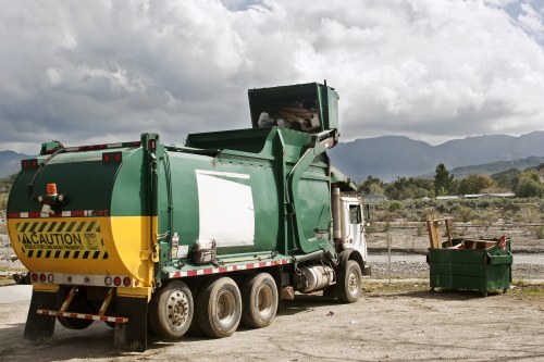 Sustainable garden clearance using recycling and composting